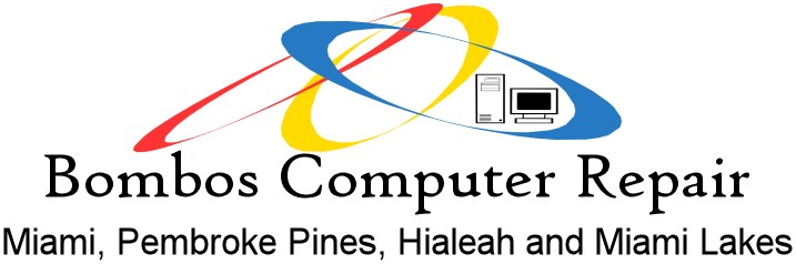 Bombo's computer repair services, Hialeah and Miami Florida area. In the USA