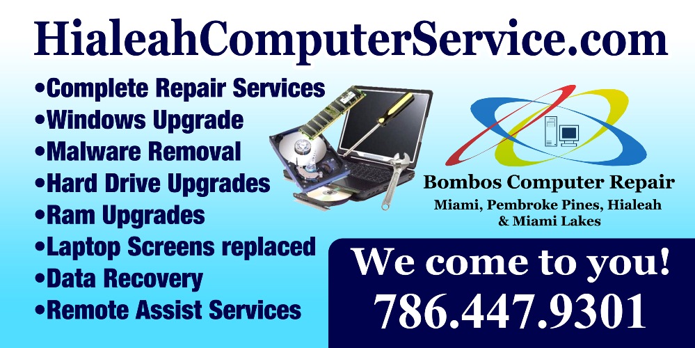 Hialeah Computer repair and services